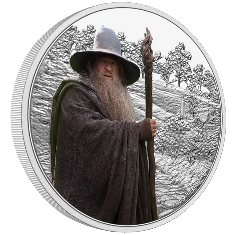 Il Signore degli Anelli - Gandalf il Grigio 1 oncia Argento