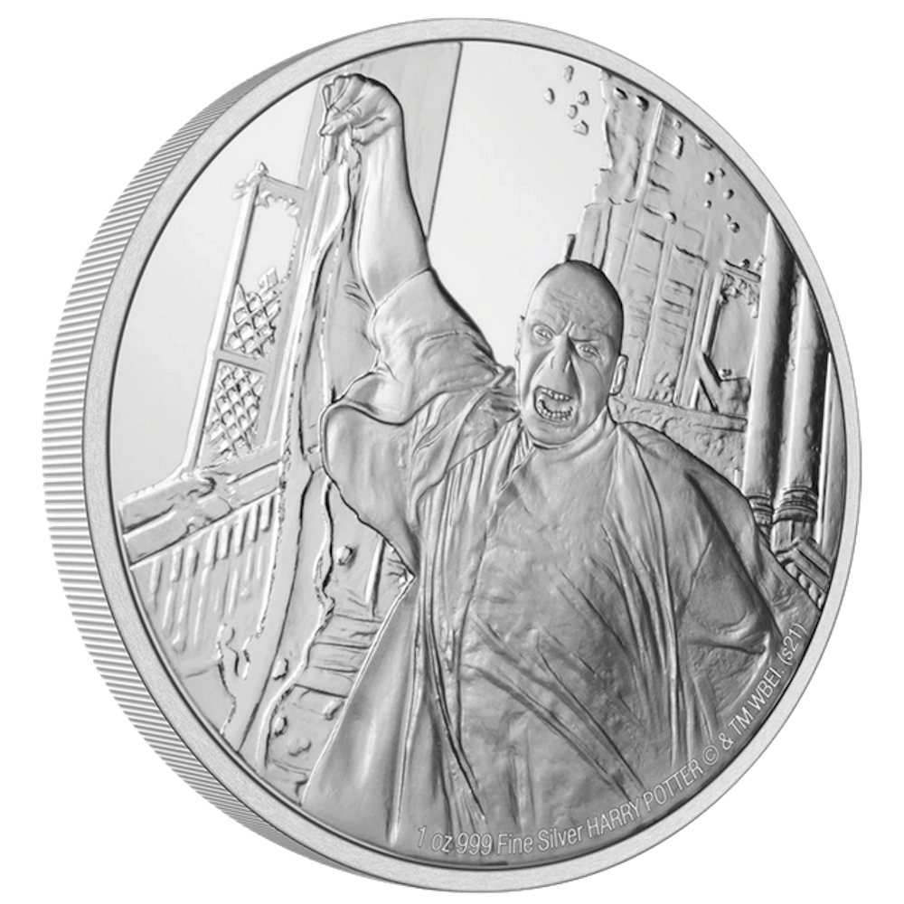 Harry Potter - Signore Voldemort 1 oz d'argento