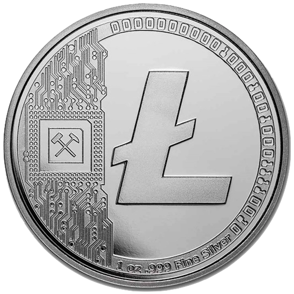 Litecoin da 1 oncia argento