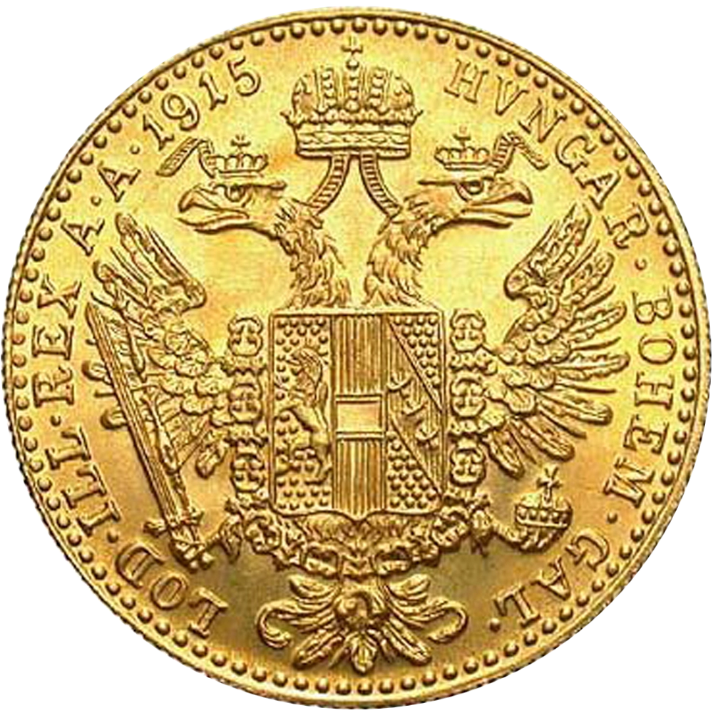 1 Francois-Joseph duca d'oro 1915