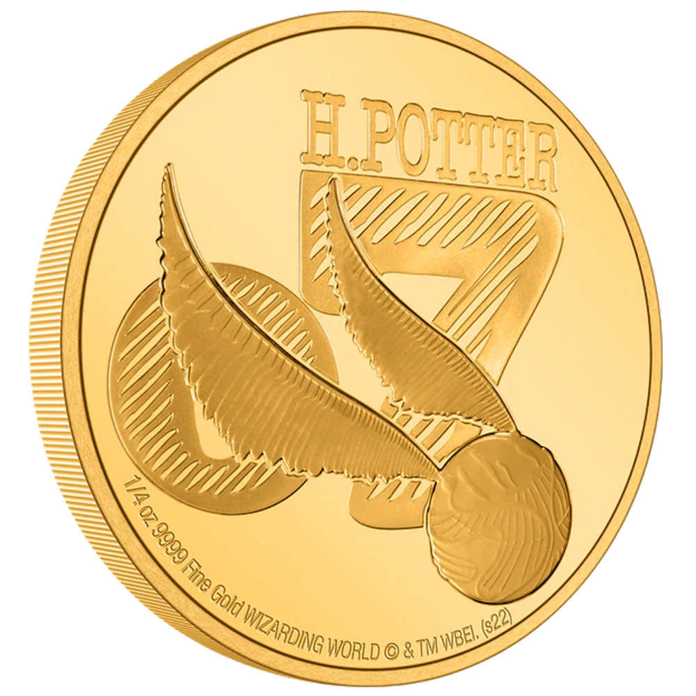 Harry Potter - Boccino d'oro 1/4oz d'oro