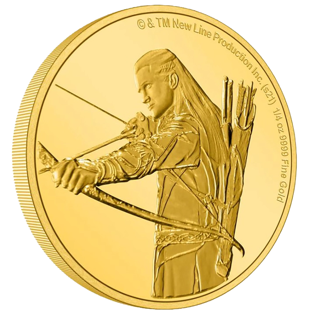 Il Signore degli Anelli - Legolas 1/4 d'oncia oro