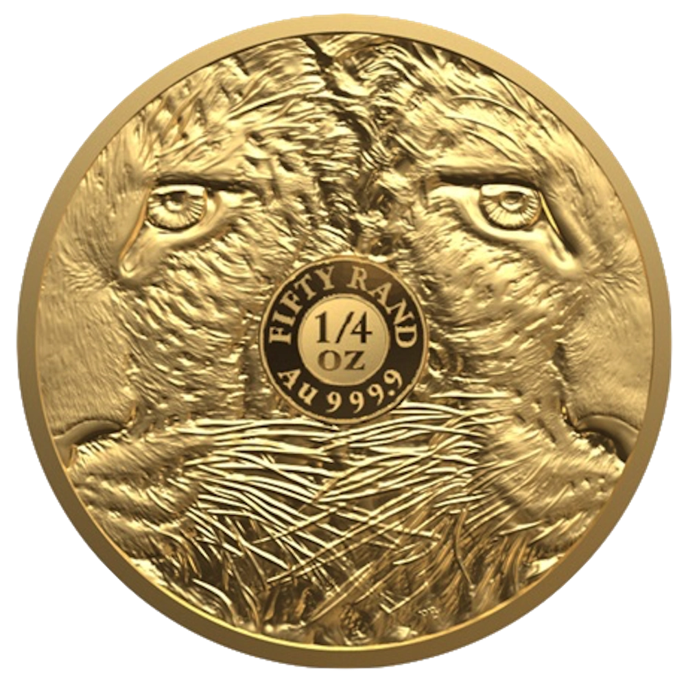 Big 5 : Leopardo 1/4 di oncia d'oro