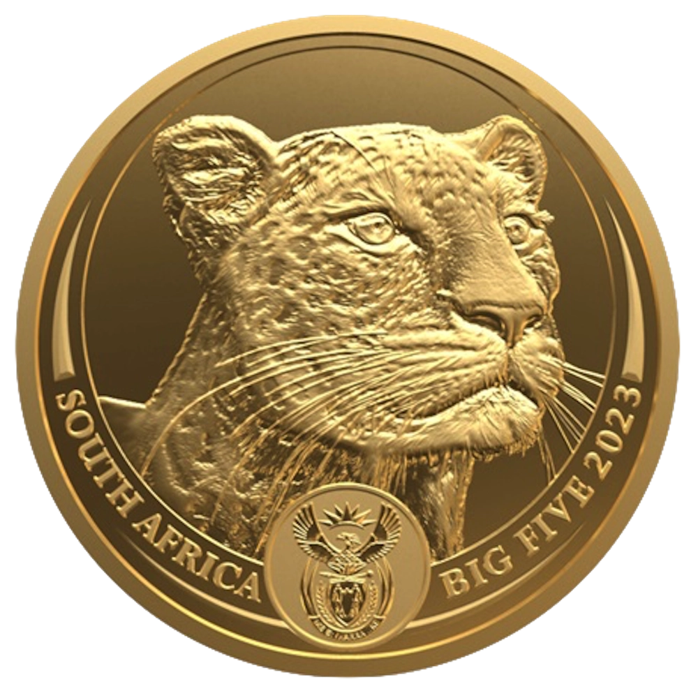 Big 5 : Leopardo 1/4 di oncia d'oro