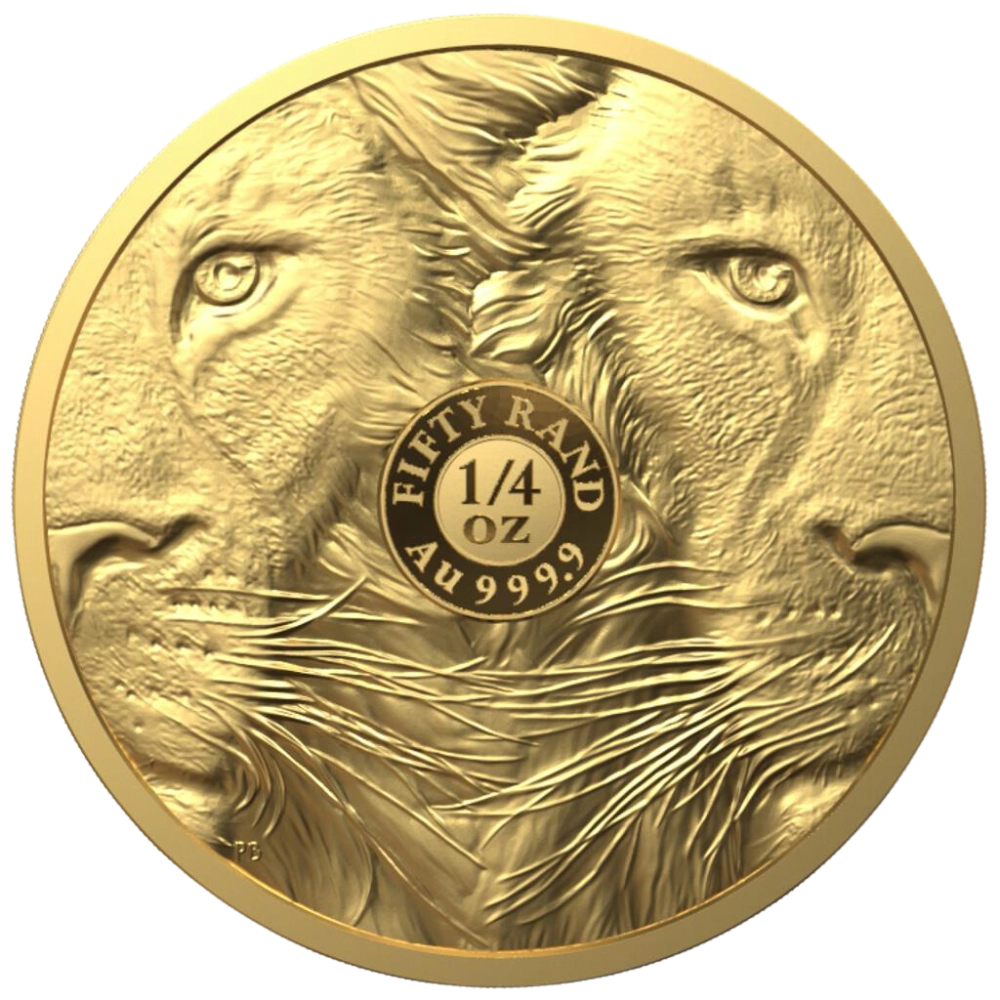 Big 5: Leone 1/4 di Oncia d'Oro