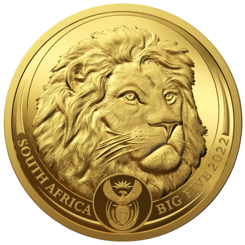 Big 5: Leone 1/4 di Oncia d'Oro