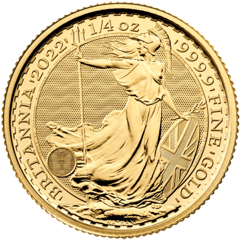 Britannia 1/4 Once Or