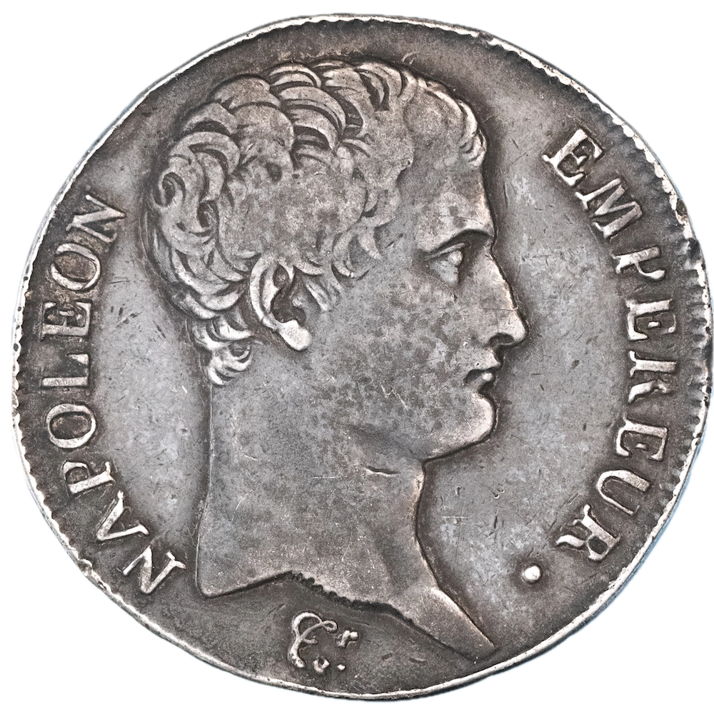 Moneta : Primo Impero Napoleone I-5 Franchi l'anno 13 (1804) Tolosa