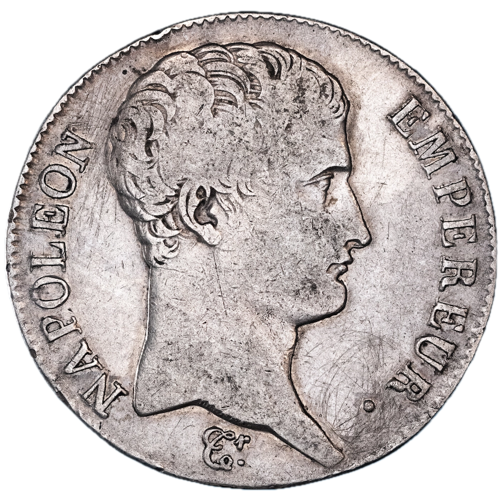 Moneta : Premier-Empire-Napoléon Ier-5 francs 1807 Toulouse