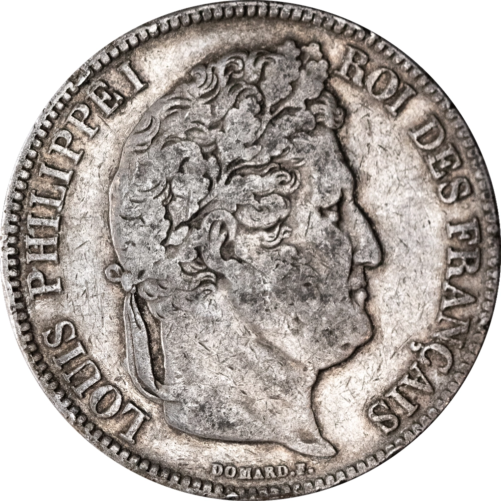 Restored Monarchy - 5 Francs Ecu Louis-Philippe 1834 Strasbourg