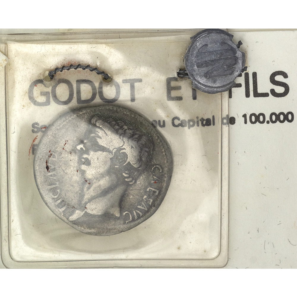 Silver Claude-Cistophore 41-42 Ephesus