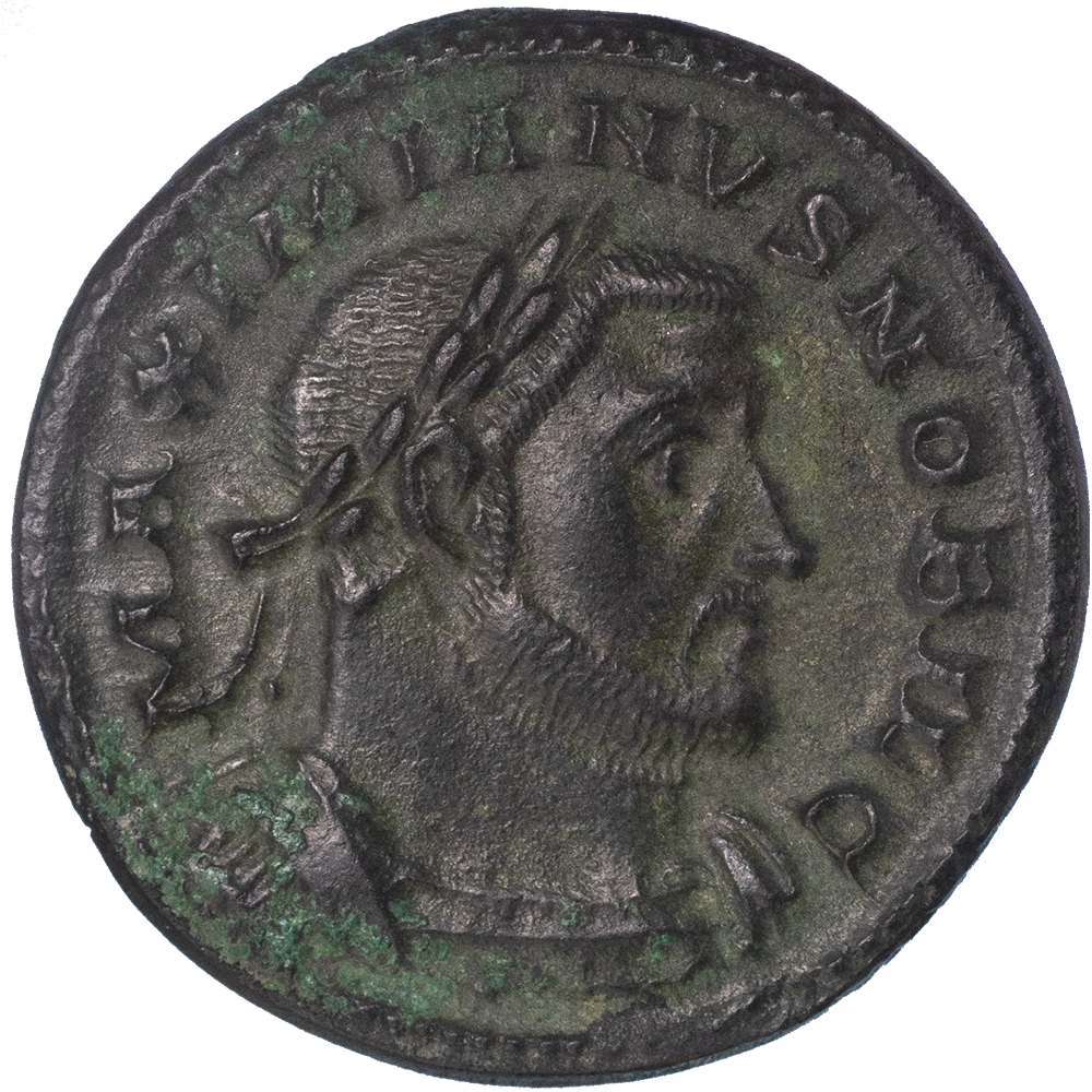 Nummus of Maximian Hercules 296-297 Trier