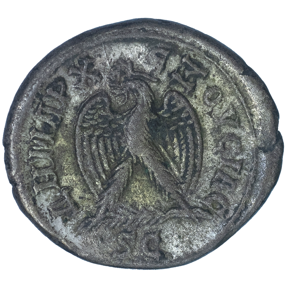 Syro-Phoenician tetradrachm of Philip I the Arab 244 Antioch