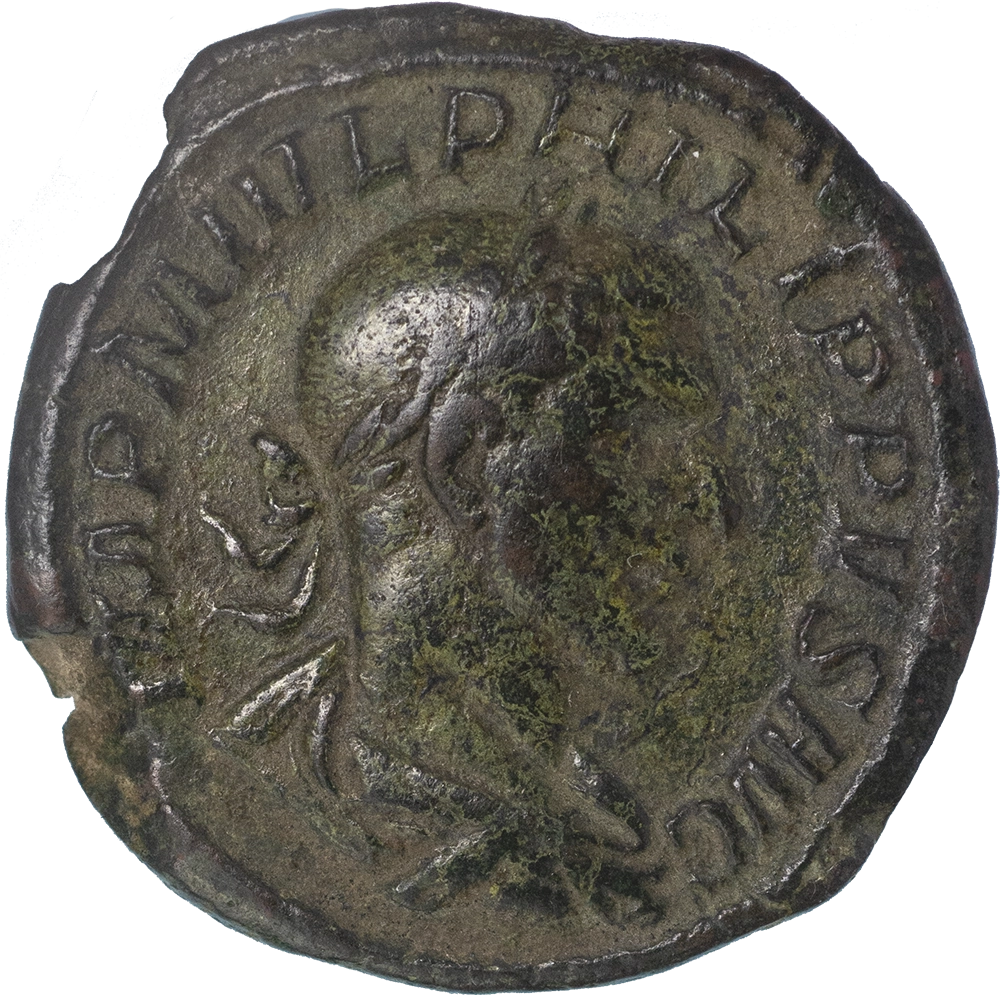 Sesterce of Philip I the Arab 244 Rome