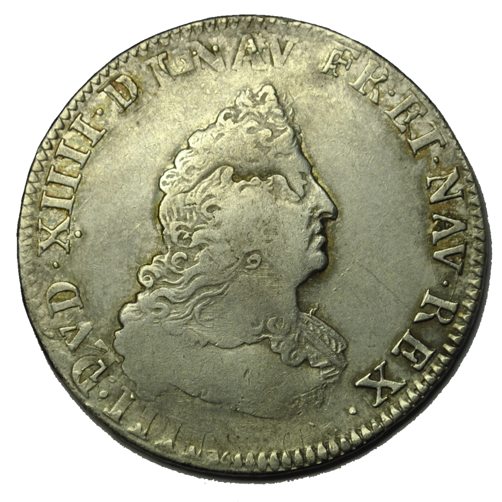 Luigi XIV Mezzo scudo delle Fiandre 1705 Lille